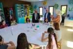 Başkan Pekyatırmacı ve Kaymakam Candan okul dışı öğrenme ortamlarını gezdi