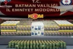 Batman'da 44 kilo kaçak nargile tütünü ele geçirildi