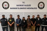 Bayburt’ta 6 düzensiz göçmen yakalandı