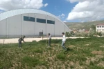 Bayburt’ta öğrenciler ‘Yeşil Vatan’ için fidan dikti 