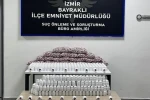 Bayraklı’da binlerce uyuşturucu hap yakalandı 