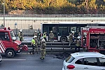 Bayrampaşa-Maltepe Metrobüs Durağı’nda korkutan yangın