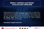 Bedelli askerlik tutarı 1 Temmuz tarihinde memur aylık katsayısına göre güncelleniyor 