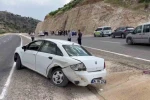 Besni’de otomobiller çarpıştı: 2 yaralı 
