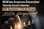 BEUN’da BAP destekleri yüzde 79,62 artışla 2025’te zirveye taşındı