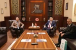 BİK Ankara Bölge Müdürü Çelik’ten Rektör Kırışık’a ziyaret 