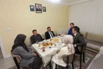 Bilecik protokolü şehit ve gazi aileleriyle iftarda buluştu 