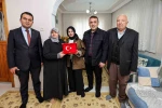 Bilecik Valisi Sözer’den şehit ailesine destek 