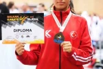 Bilecikli Sporcu Elif Azra Yıldırım Balkan üçüncüsü oldu 