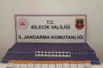 Bilecik’te 9 bin 900 adet doldurulmuş makaron ele geçirildi