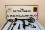 Bilecik’te define operasyonu: 3 şüpheli suçüstü yakalandı 