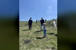 Bilecik’te gökyüzü uçurtmalar ile renklendi 