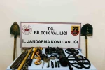 Bilecik’te kaçak kazı operasyonunda 5 kişi suçüstü yakalandı 