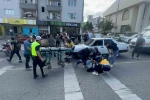 Bilecik’te motosikletin çarptığı yaya yaralandı 