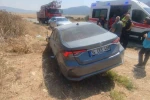 Bilecik’te otomobil yoldan çıktı: 1 yaralı