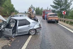 Bilecik’te zincirleme kaza: 2 yaralı 