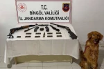 Bingöl’de silah ve mühimmat ele geçirildi