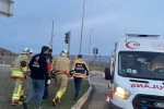 Bingöl’de trafik kazasında araç ters döndü: 1 yaralı 