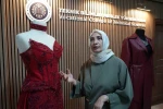 Bir kadının iğnesinden dökülen zarafet 