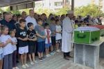 Böcek ilacından zehirlenerek öldüğü iddia edilen Yusuf Talha son yolculuğuna uğurlandı