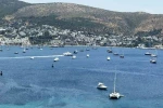 Bodrum koylarında yat kuşatması: Sezon açıldı, denizde yoğunluk başladı 