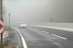 Bolu Dağı’nda sis etkili oluyor: Görüş mesafesi 30 metre 