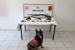 Bolu’da evinde silah ve mühimmat bulunan şüpheli tutuklandı