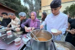 Bornova MTAL’de geleneksel iftar sofrası kuruldu 