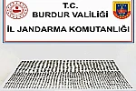Burdur’da bin 3 adet sikke ele geçirildi 
