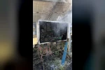Burdur’da güneş enerji santralindeki trafo yangını otluk alana sıçradı 