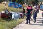 Burdur’da otomobil şarampole devrildi: 1 ölü, 1 yaralı 