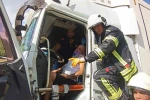 Burdur’da tırlar çarpıştı: 1 yaralı 