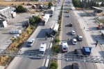 Burdur’da tur otobüsü devrildi, 34 kişi yara almadan kurtuldu 