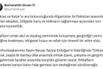 Burhanettin Duran’dan Afganistan-Pakistan ateşkesi açıklaması 