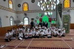 Burhaniye’ de çocukların hatim sevinci