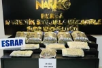 Bursa’da uyuşturucu operasyonu : 15 kilo esrar ele geçirildi