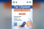 Büyükşehir’den diyabetli öğrencilere sensör desteği 