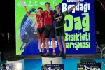 Büyükşehir’in genç pedalları Türkiye Şampiyonası’nda kürsüde