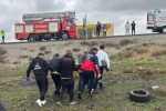 Çaldıran’da trafik kazası: 1 yaralı 