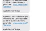 Çalınan iPhone’lar için yeni dolandırıcılık yöntemi: Apple’dan gelmiş gibi mesaj atıp telefonu ele geçiriyorlar 