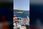 Çanakkale Boğazı’nda sürüklenen tekne kurtarıldı