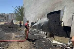 Çanakkale’de ev ve arabalar yanmaktan son anda kurtuldu