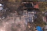 Çankırı’da alevlere teslim olan 3 ev küle döndü