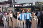 Çine’de hacı adayları dualarla uğurlandı 