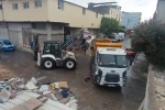 Çöp eve belediye el attı: 10 kamyon çöp çıktı