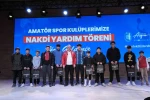 Çorum Belediyesi’nden amatör spor kulüplerine 3 milyon liralık nakdi yardım