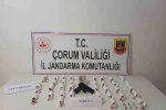 Çorum’da uyuşturucu operasyonu: 3 tutuklama 