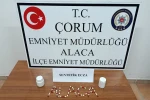 Çorum’da uyuşturucu opersyonu: 3 gözaltı 