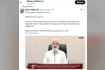 Cumhurbaşkanı Başdanışmanı Saral’dan Kuytul’a tepki: "Senin de suyun yeterince ısındı Kuytul"