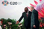Cumhurbaşkanı Erdoğan, G20 Liderler Zirvesi resmi karşılama törenine katıldı
